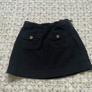 Girls gap black skirt